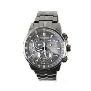 Citizen (AT4127-52H) Eco Drive Mens PCAT Gunmetal Stainless Steel Bracelet Watch