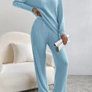 Knitted Two Piece Set Outfit